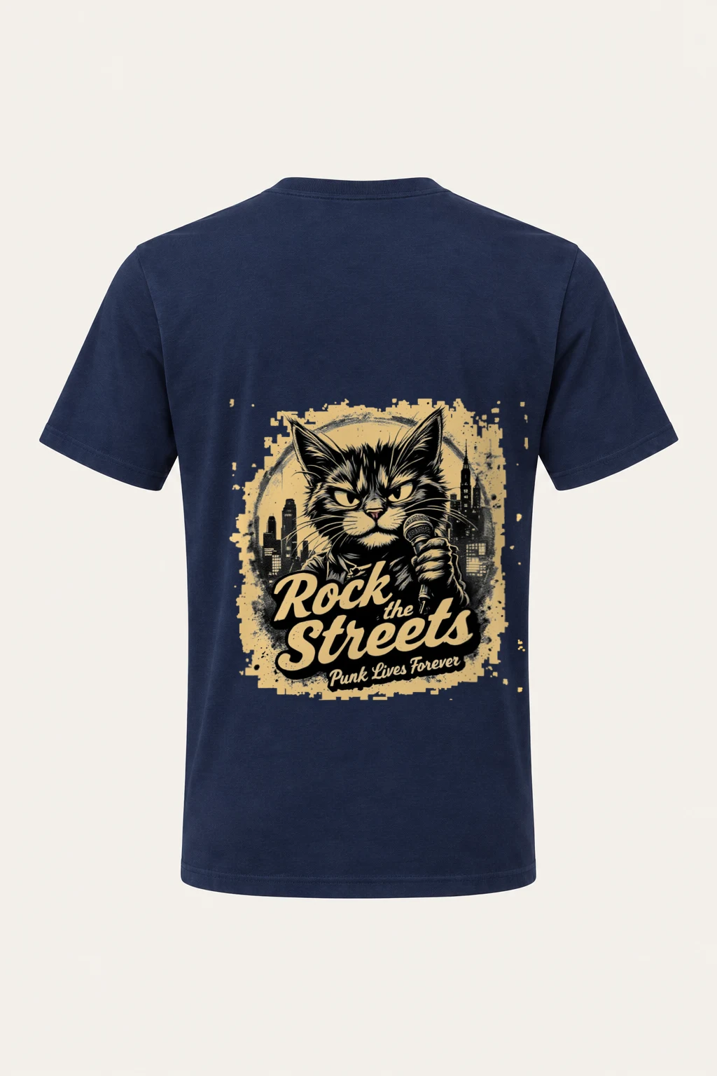 "Punk Lives Forever" Heavyweight Unisex Crewneck T-shirt | Gildan 5000