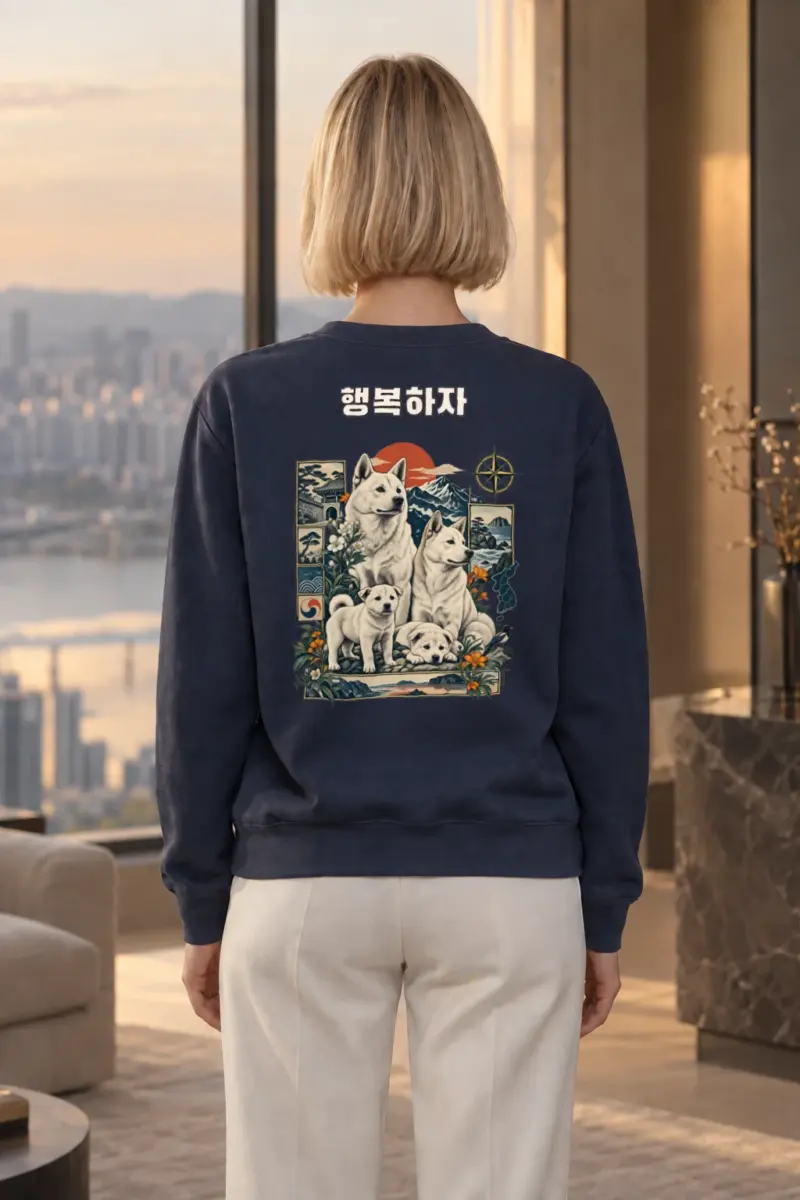 "Puppy Love" Heavy Blend Unisex Crewneck Sweatshirt