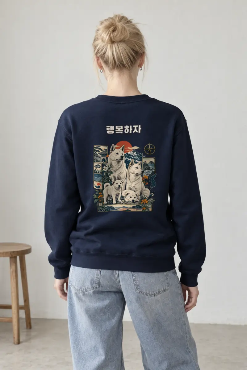 "Puppy Love" Heavy Blend Unisex Crewneck Sweatshirt