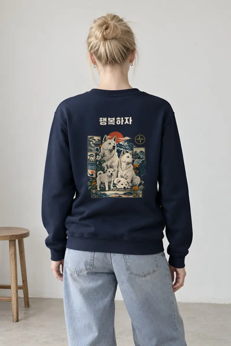 "Puppy Love" Heavy Blend Unisex Crewneck Sweatshirt