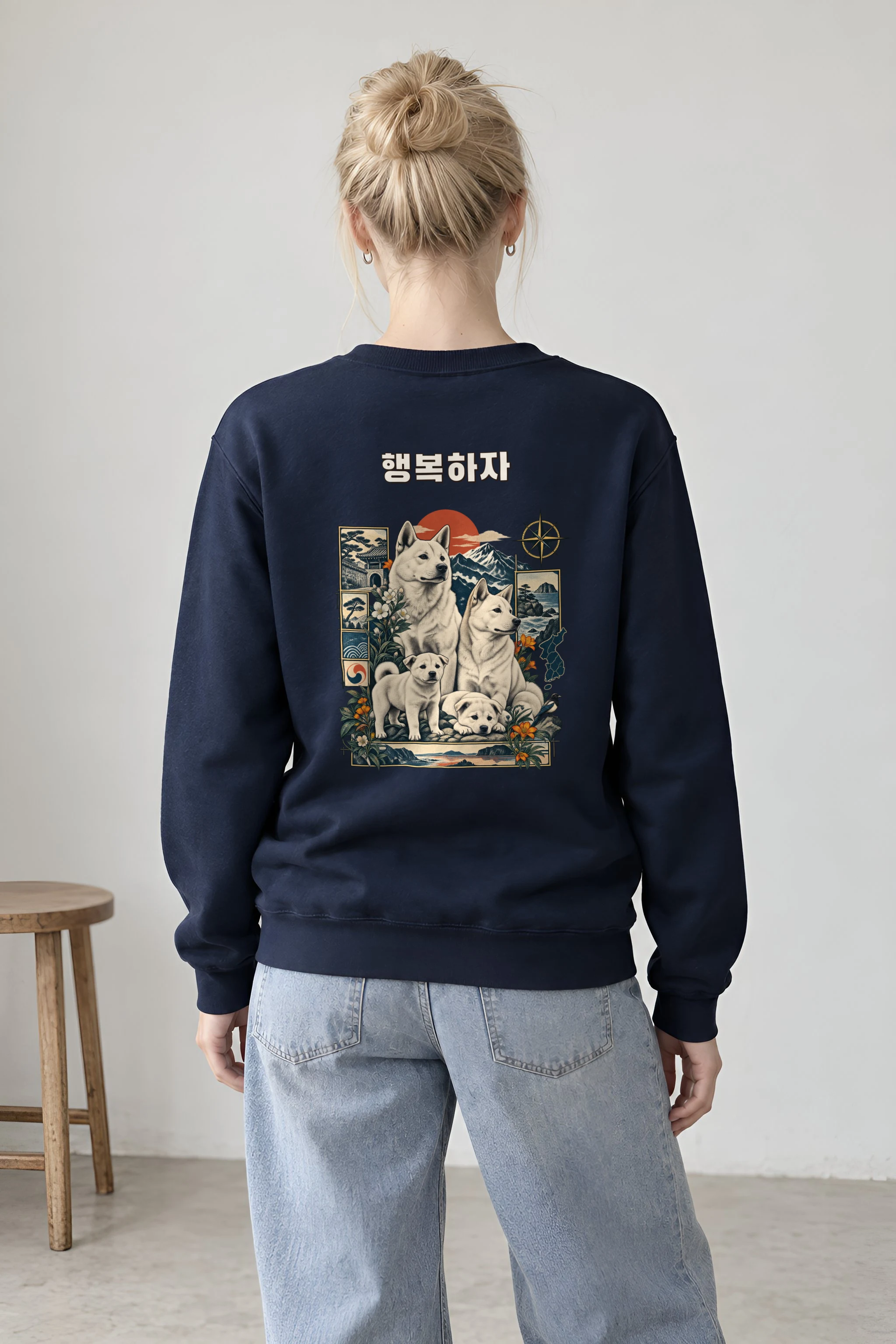 "Puppy Love" Heavy Blend Unisex Crewneck Sweatshirt