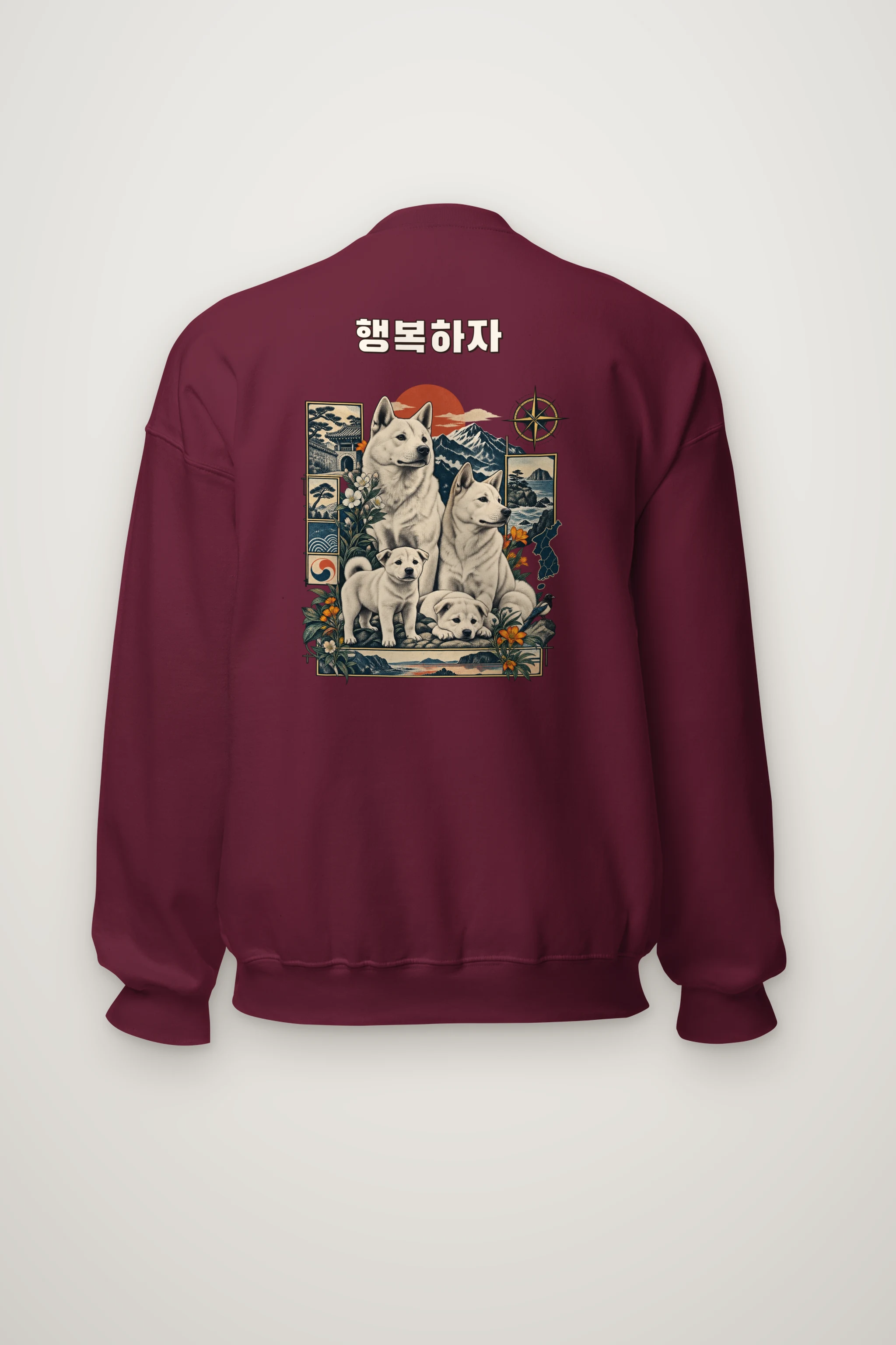 "Puppy Love" Heavy Blend Unisex Crewneck Sweatshirt