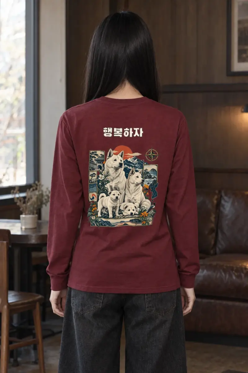 "Puppy Love" Unisex Longsleeve T-shirt