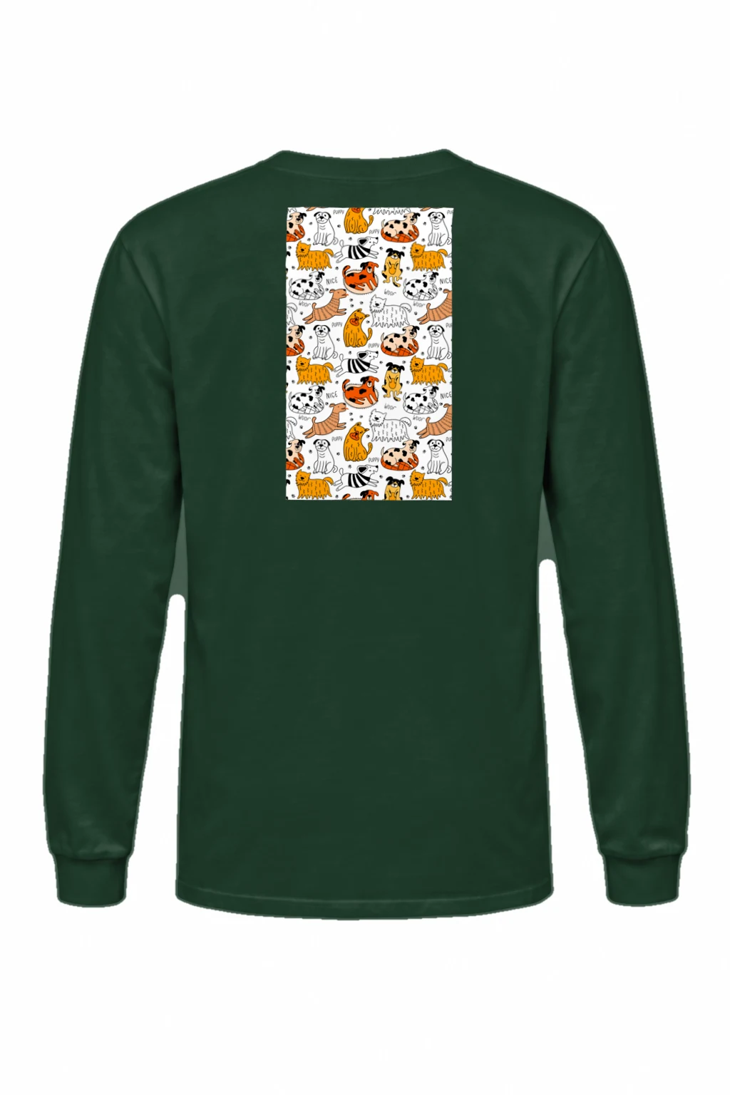 "Puppy Nice Woof" Unisex Longsleeve T-shirt | Gildan 2400