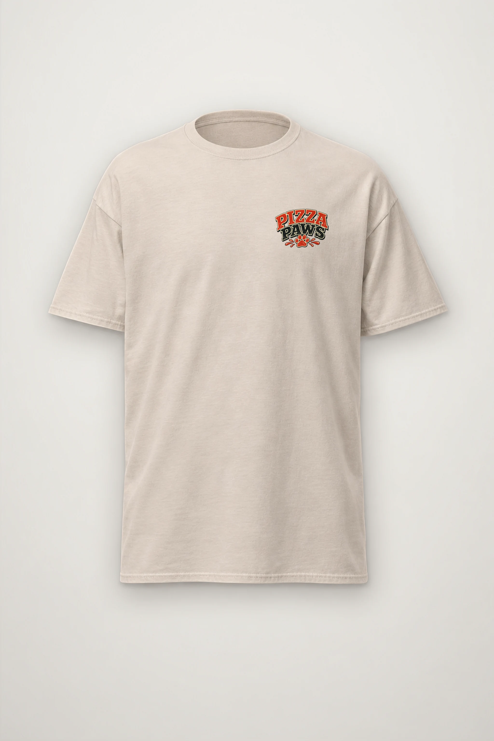 "Puppy Pizza Club" Heavyweight Unisex Crewneck T-shirt