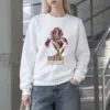"Purple Iris Stripes" Heavy Blend Unisex Crewneck Sweatshirt