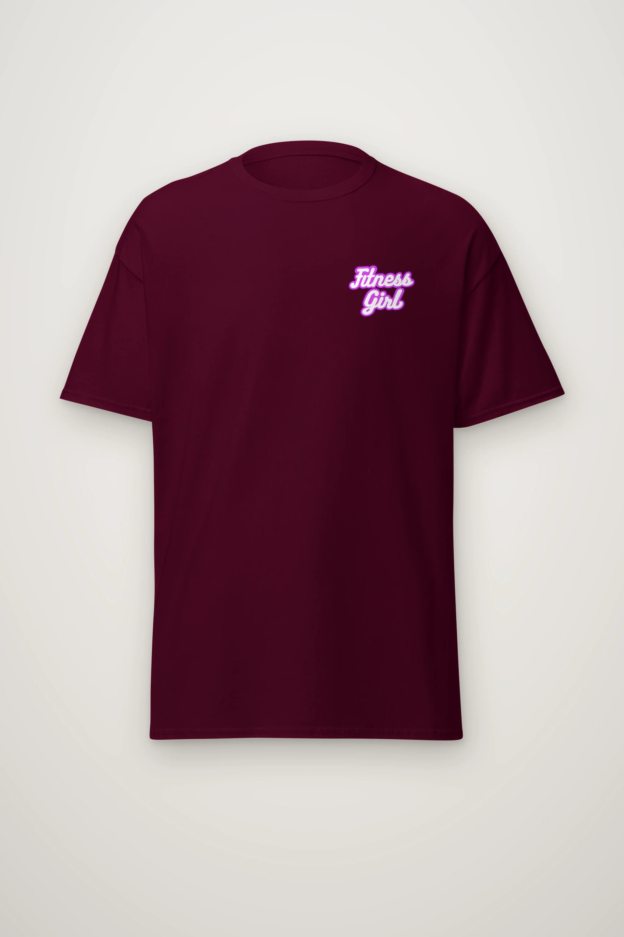 "Purple Power Pose" Heavyweight Unisex Crewneck T-shirt