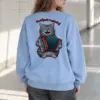 "Purrfect Melody" Heavy Blend Unisex Crewneck Sweatshirt | Gildan 18000