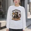 "Purring With Joy" Unisex Longsleeve T-shirt | Gildan 2400