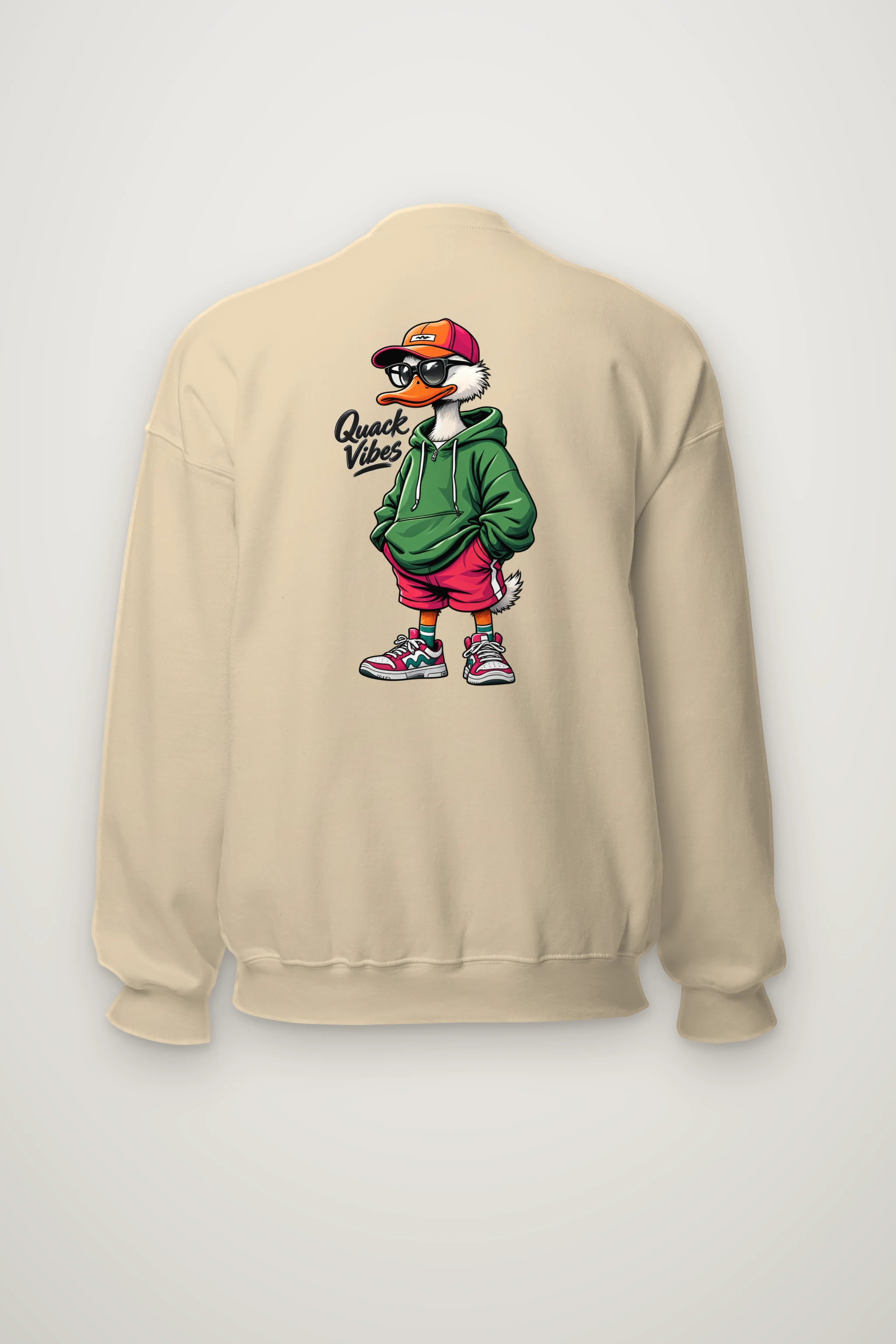 "Quack Vibes" Heavy Blend Unisex Crewneck Sweatshirt