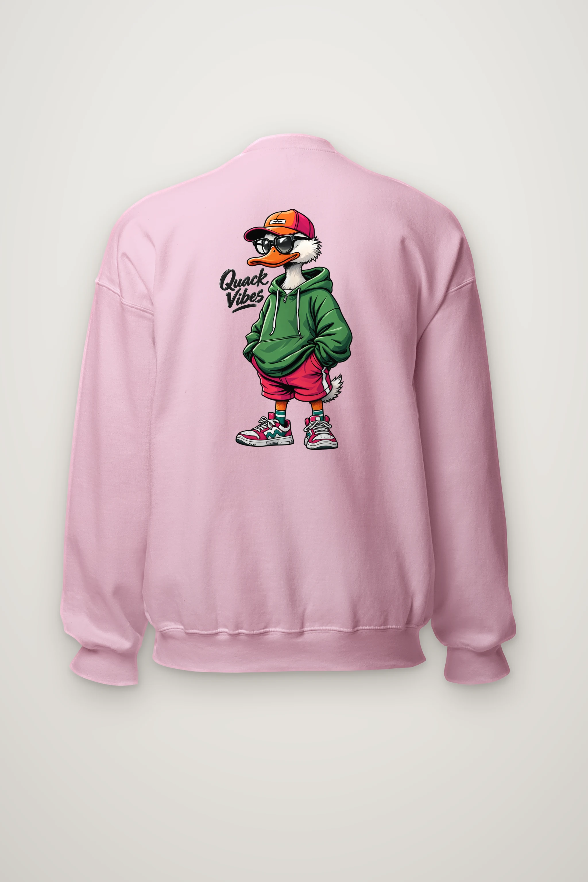 "Quack Vibes" Heavy Blend Unisex Crewneck Sweatshirt