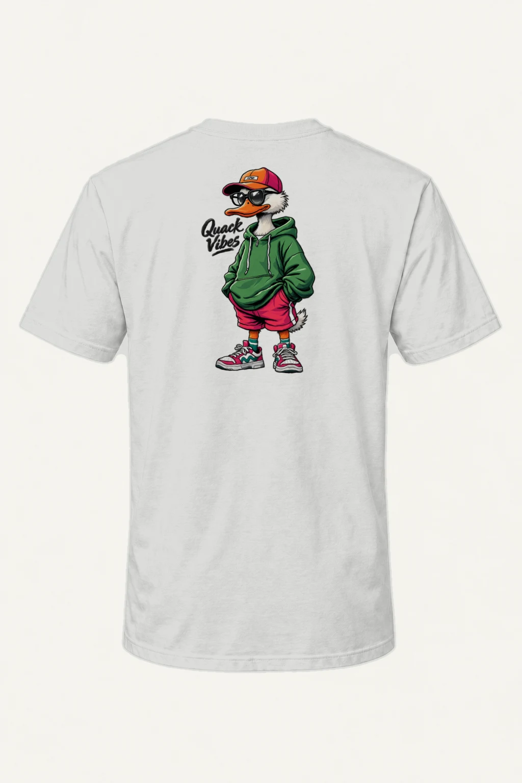 "Quack Vibes" Heavyweight Unisex Crewneck T-shirt | Gildan 5000
