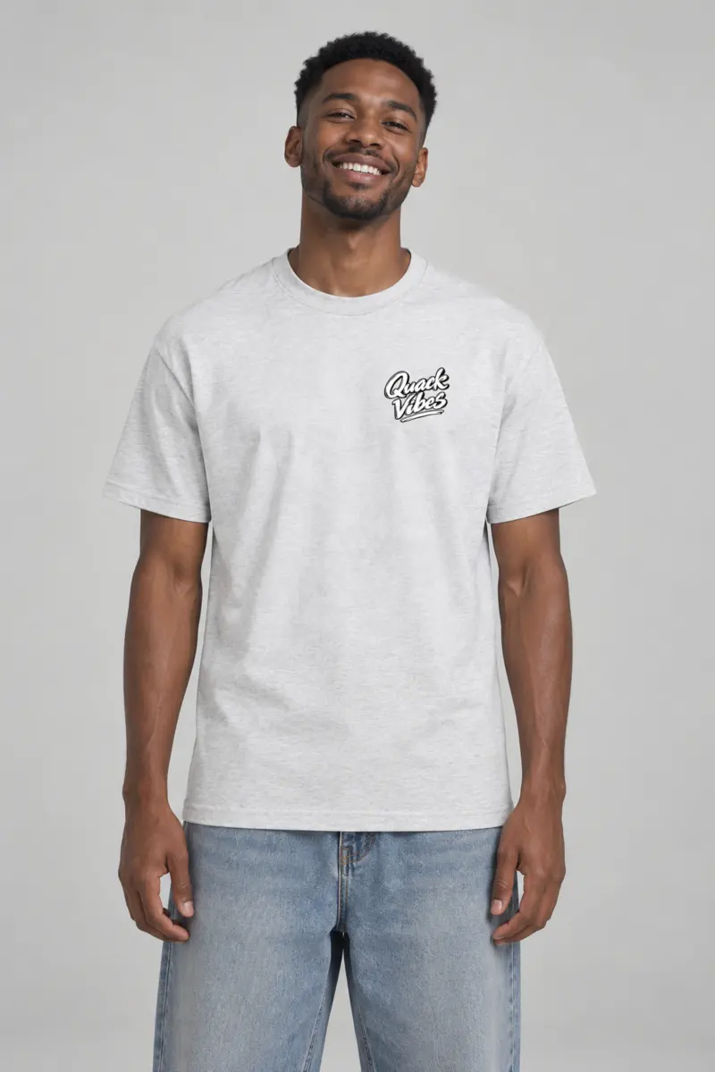 "Quack Vibes" Heavyweight Unisex Crewneck T-shirt