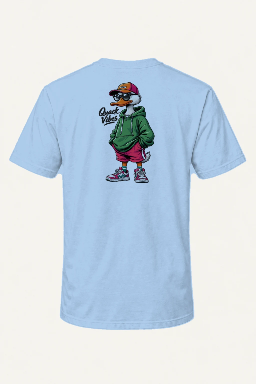 "Quack Vibes" Heavyweight Unisex Crewneck T-shirt | Gildan 5000