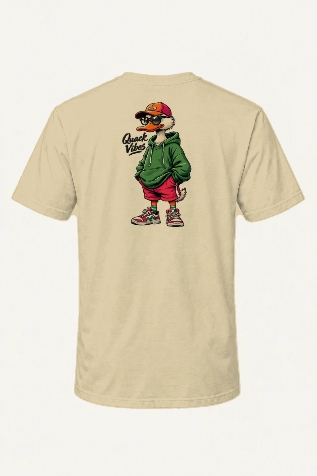 "Quack Vibes" Heavyweight Unisex Crewneck T-shirt | Gildan 5000