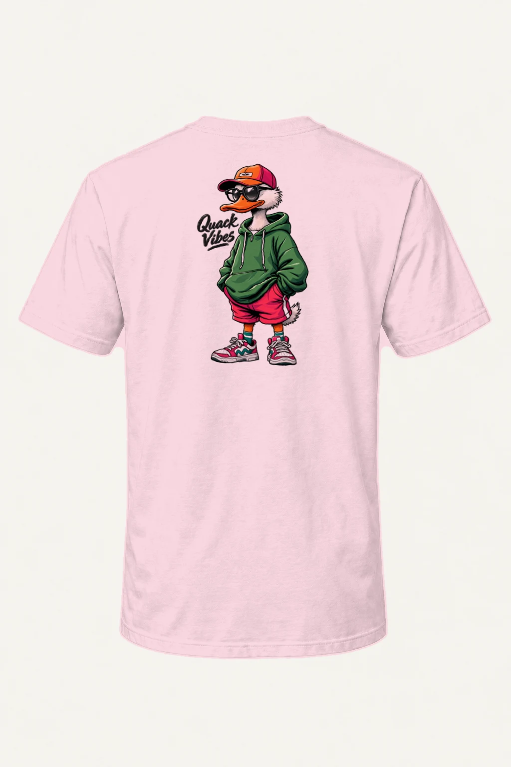 "Quack Vibes" Heavyweight Unisex Crewneck T-shirt | Gildan 5000