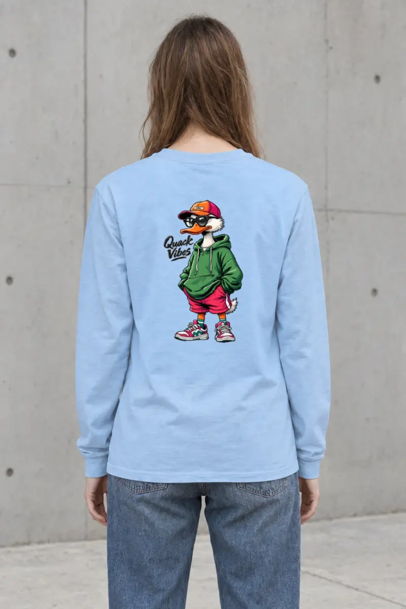 "Quack Vibes" Unisex Longsleeve T-shirt