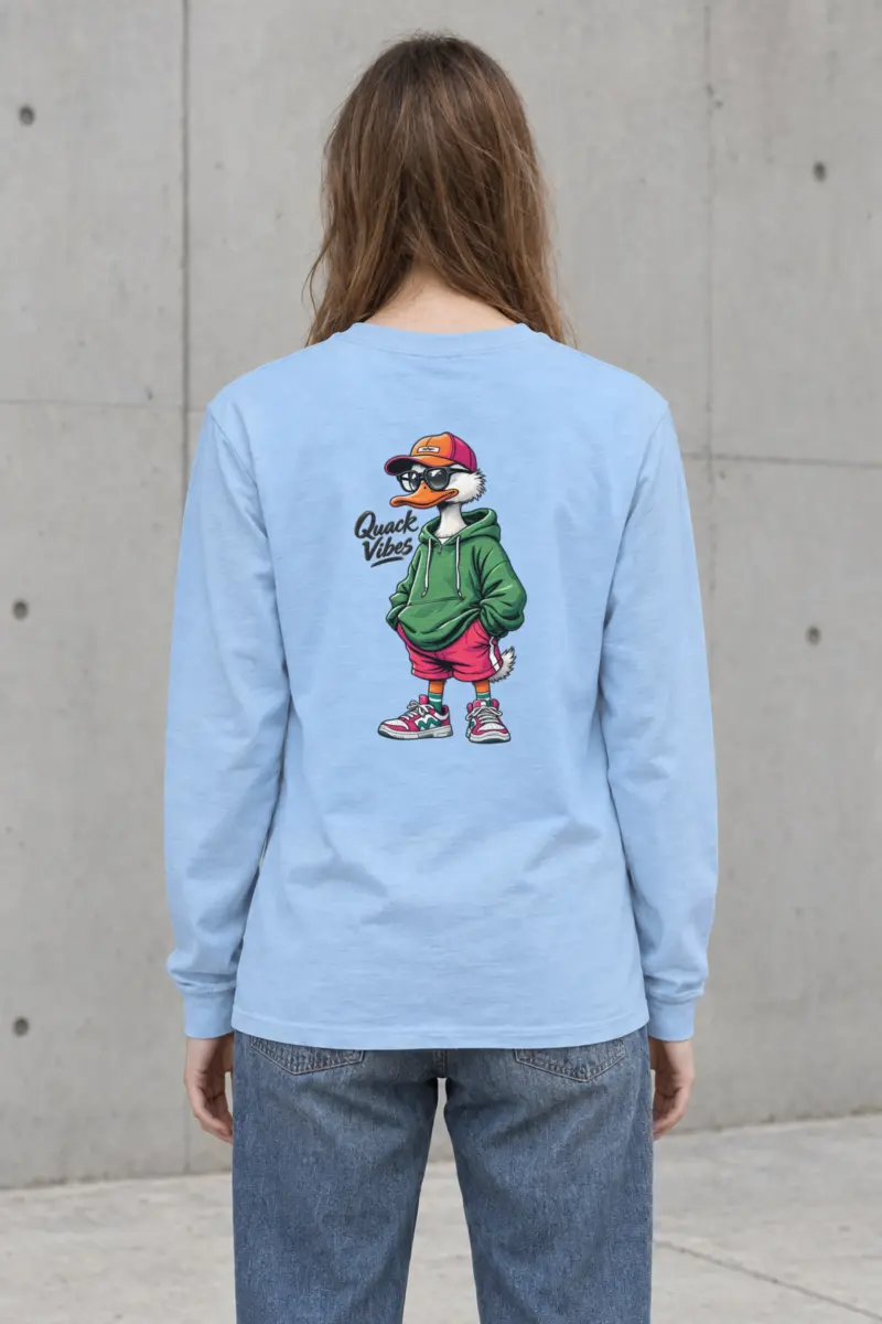 "Quack Vibes" Unisex Longsleeve T-shirt