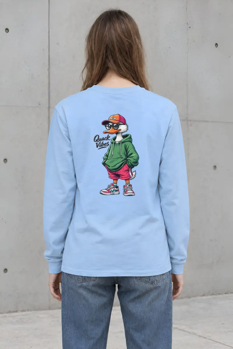 "Quack Vibes" Unisex Longsleeve T-shirt