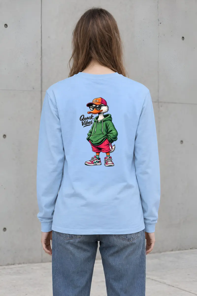 "Quack Vibes" Unisex Longsleeve T-shirt