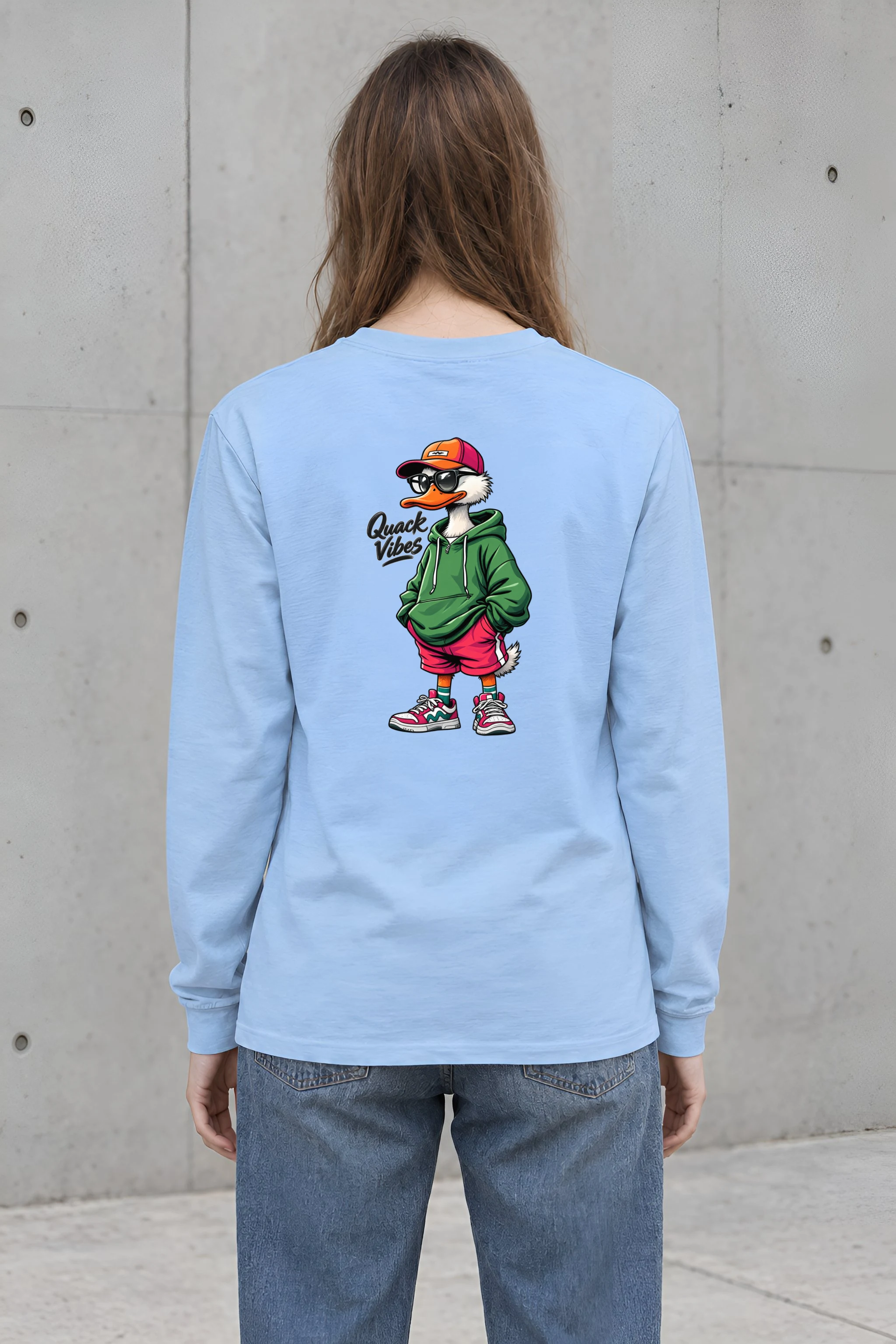 "Quack Vibes" Unisex Longsleeve T-shirt