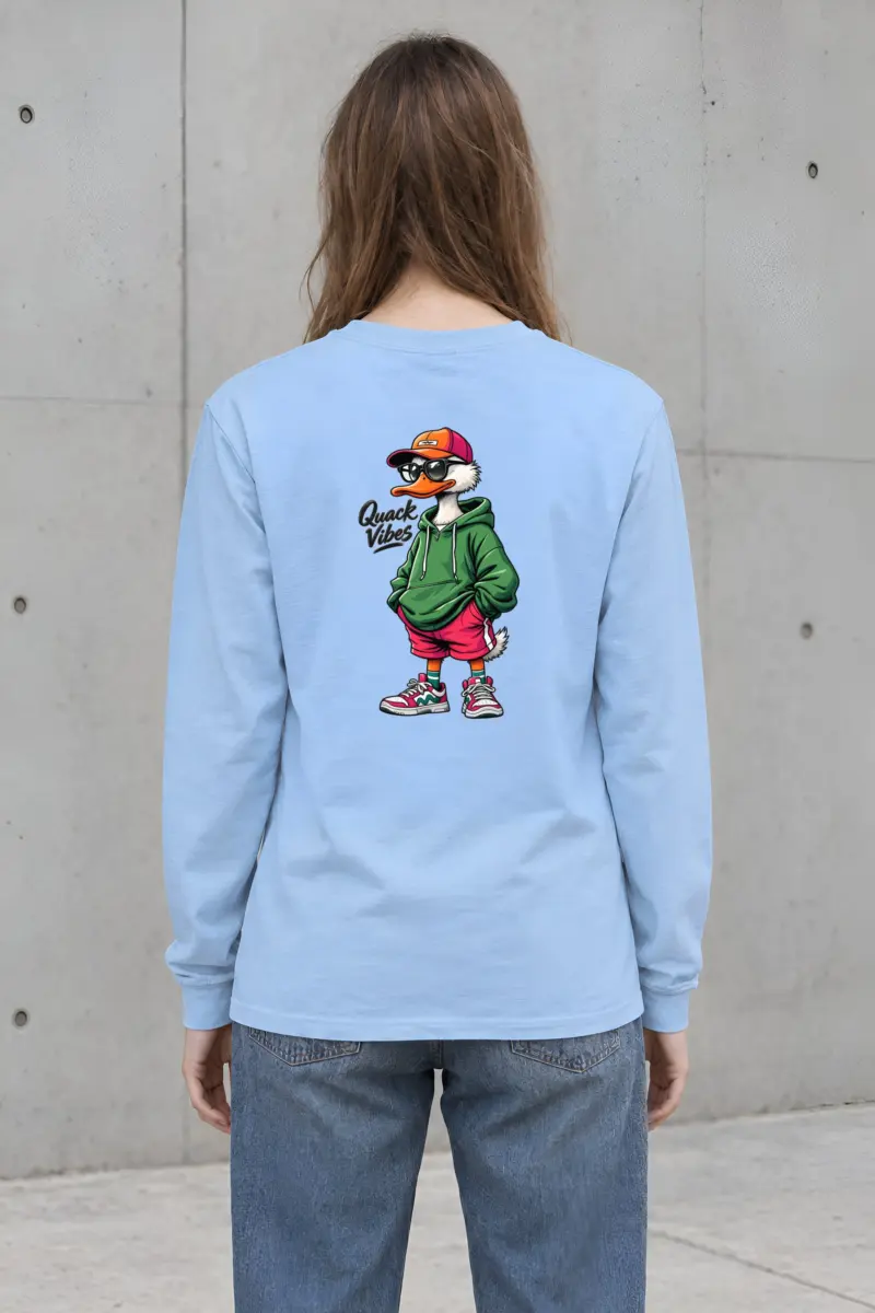"Quack Vibes" Unisex Longsleeve T-shirt