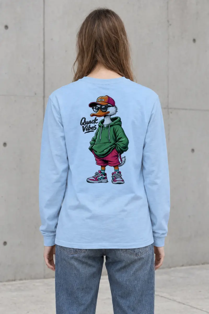 "Quack Vibes" Unisex Longsleeve T-shirt