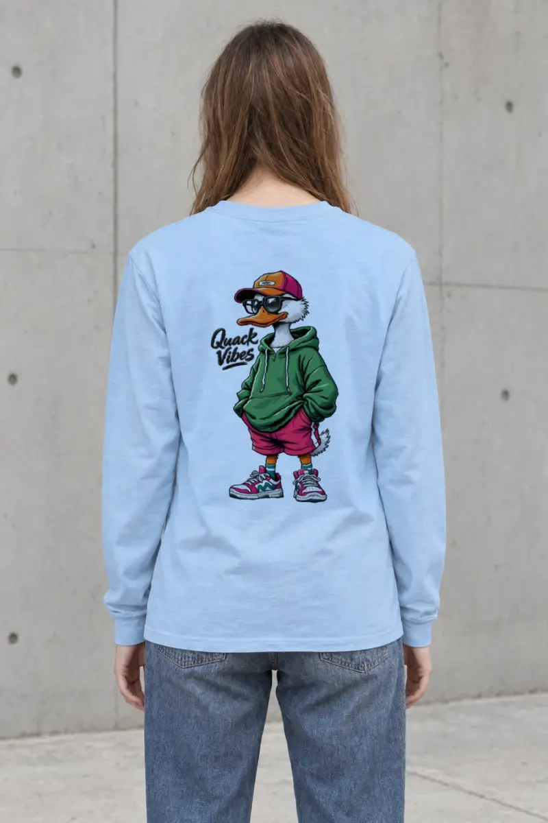 "Quack Vibes" Unisex Longsleeve T-shirt