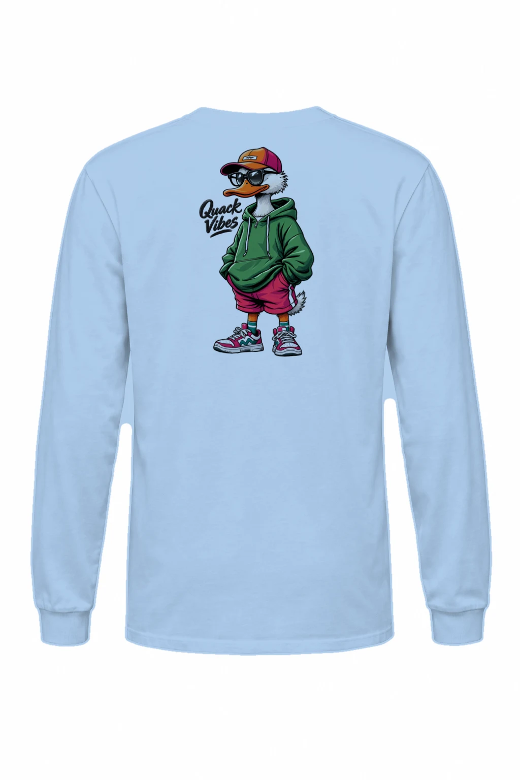 "Quack Vibes" Unisex Longsleeve T-shirt | Gildan 2400