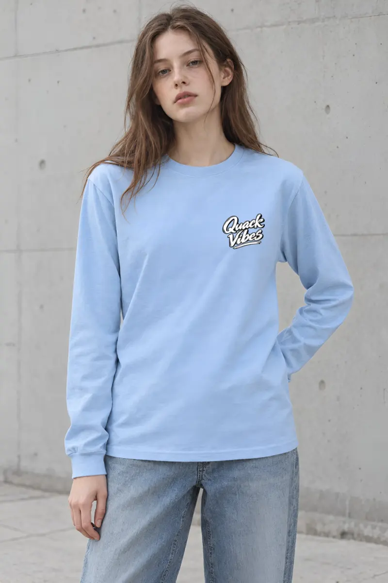 "Quack Vibes" Unisex Longsleeve T-shirt