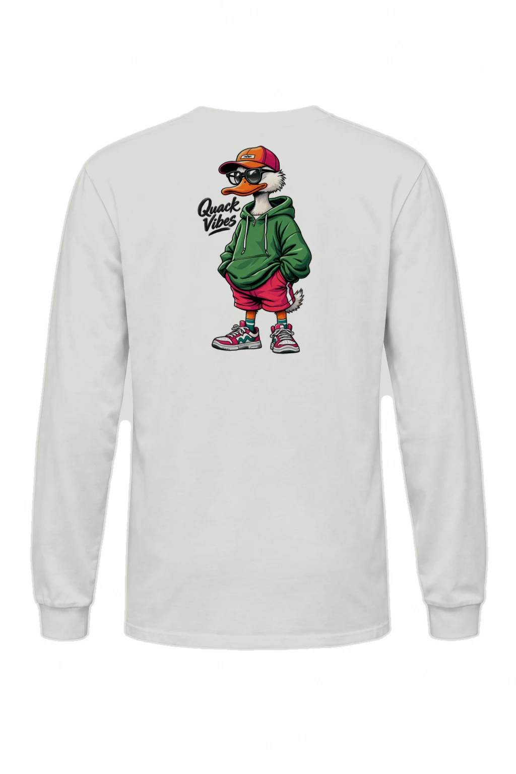 "Quack Vibes" Unisex Longsleeve T-shirt | Gildan 2400