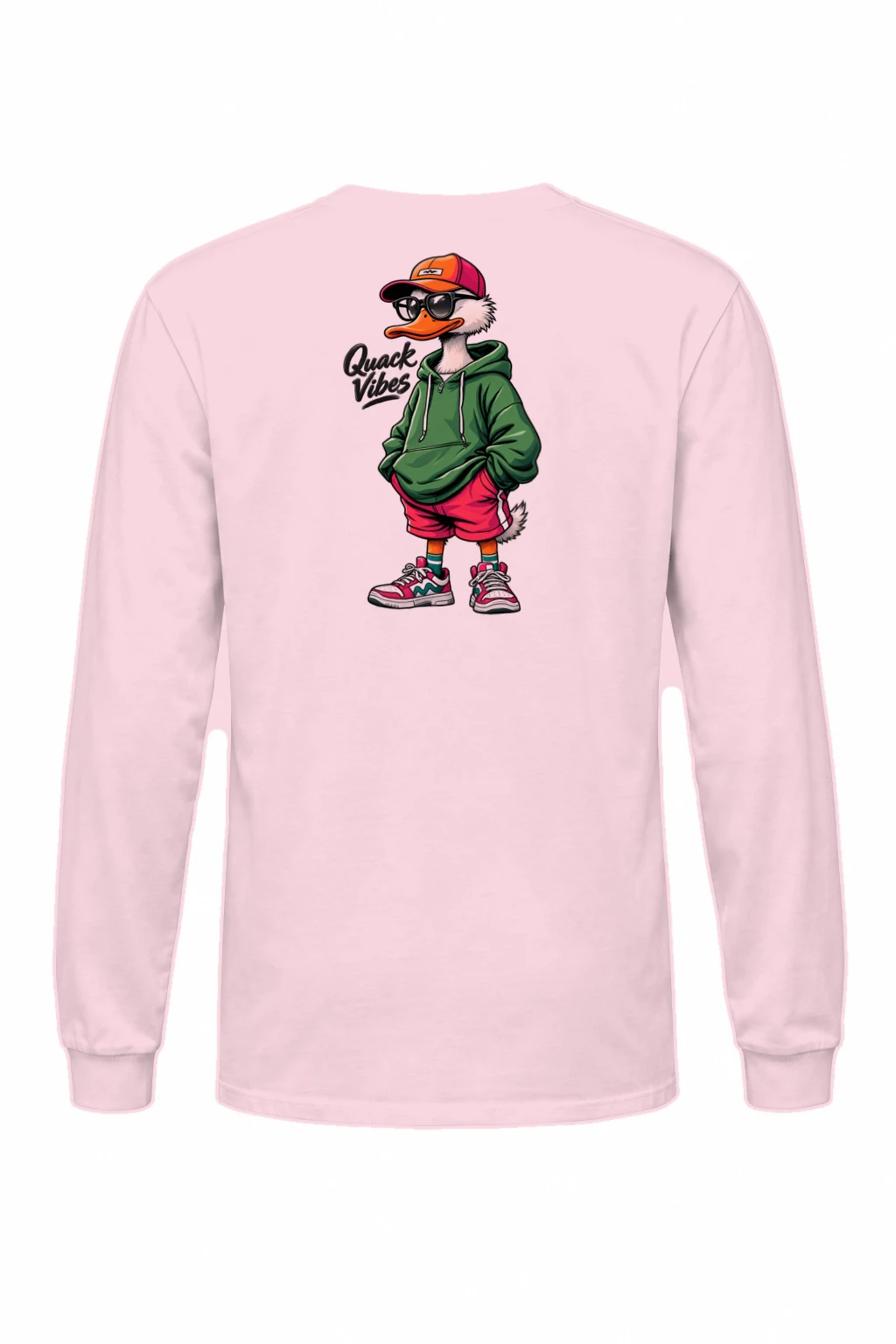"Quack Vibes" Unisex Longsleeve T-shirt | Gildan 2400