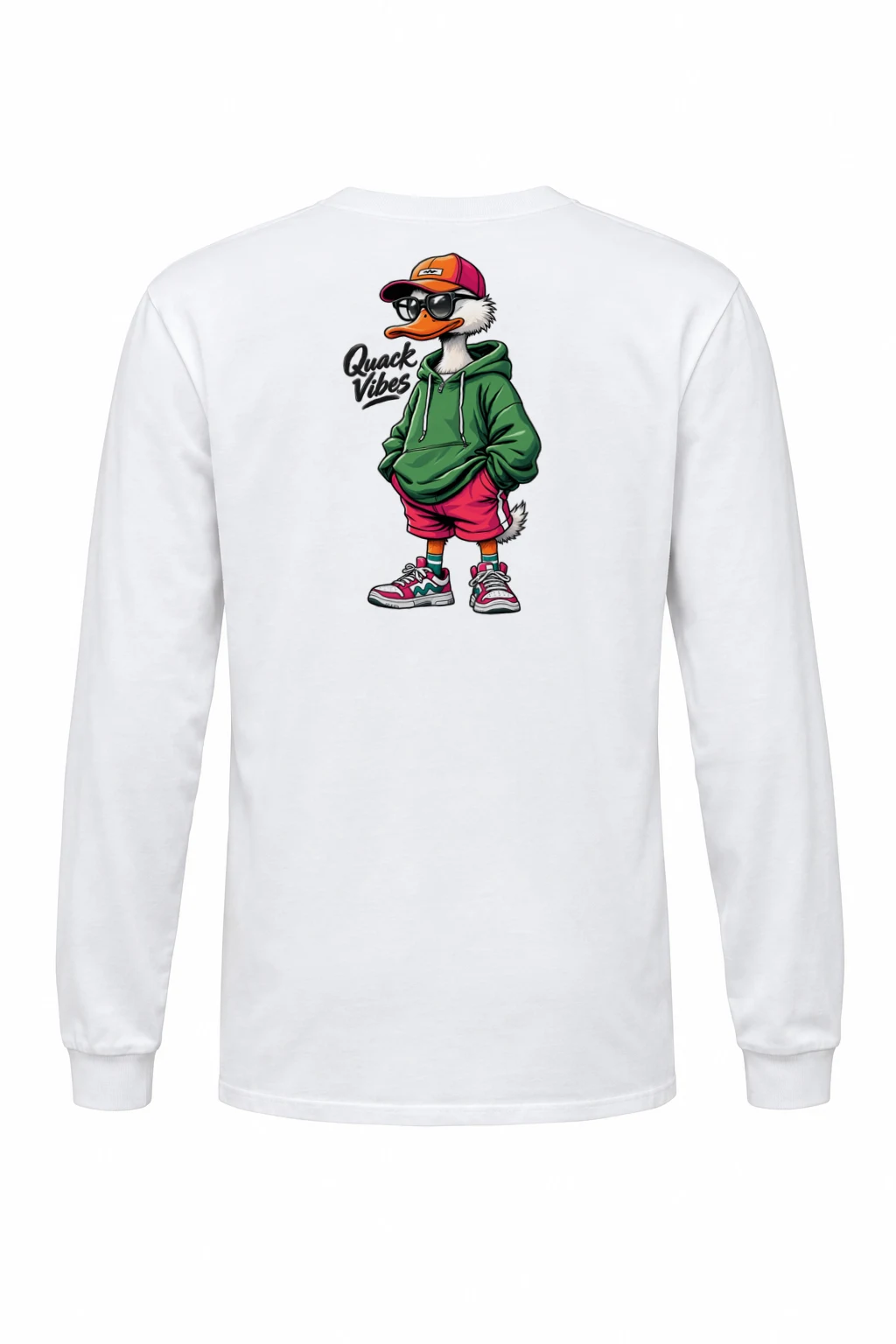 "Quack Vibes" Unisex Longsleeve T-shirt | Gildan 2400