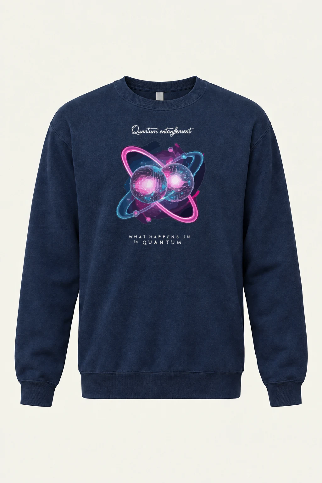 "Quantum Entanglement" Heavy Blend Unisex Crewneck Sweatshirt | Gildan 18000