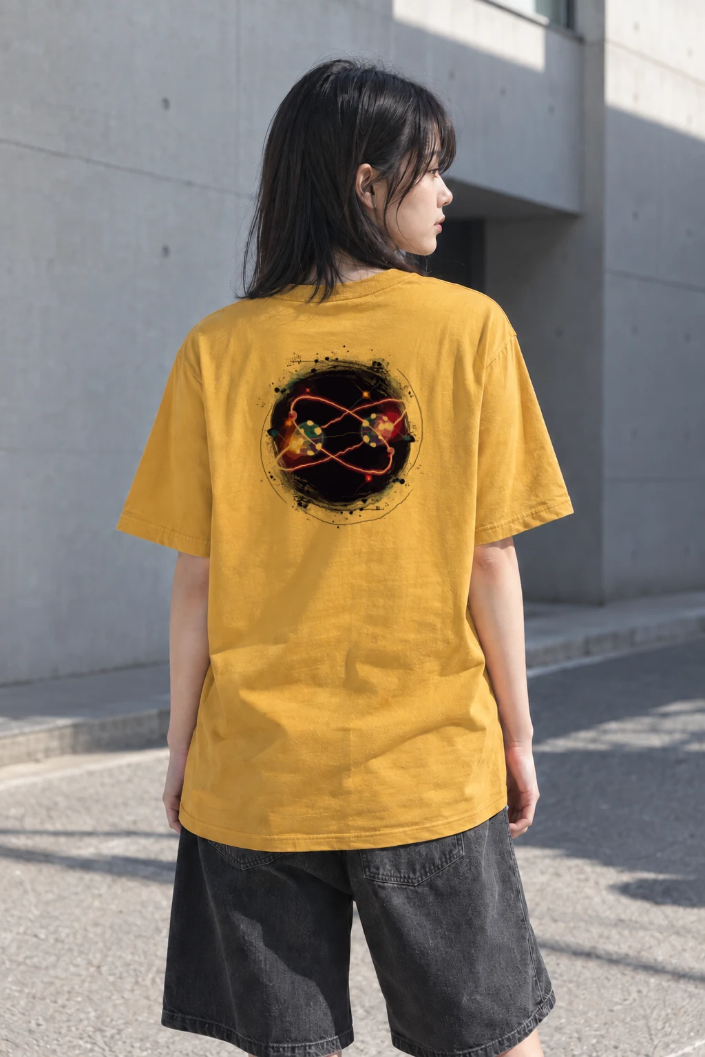 "Quantum Entanglement" Heavyweight Unisex Crewneck T-shirt | Gildan 5000