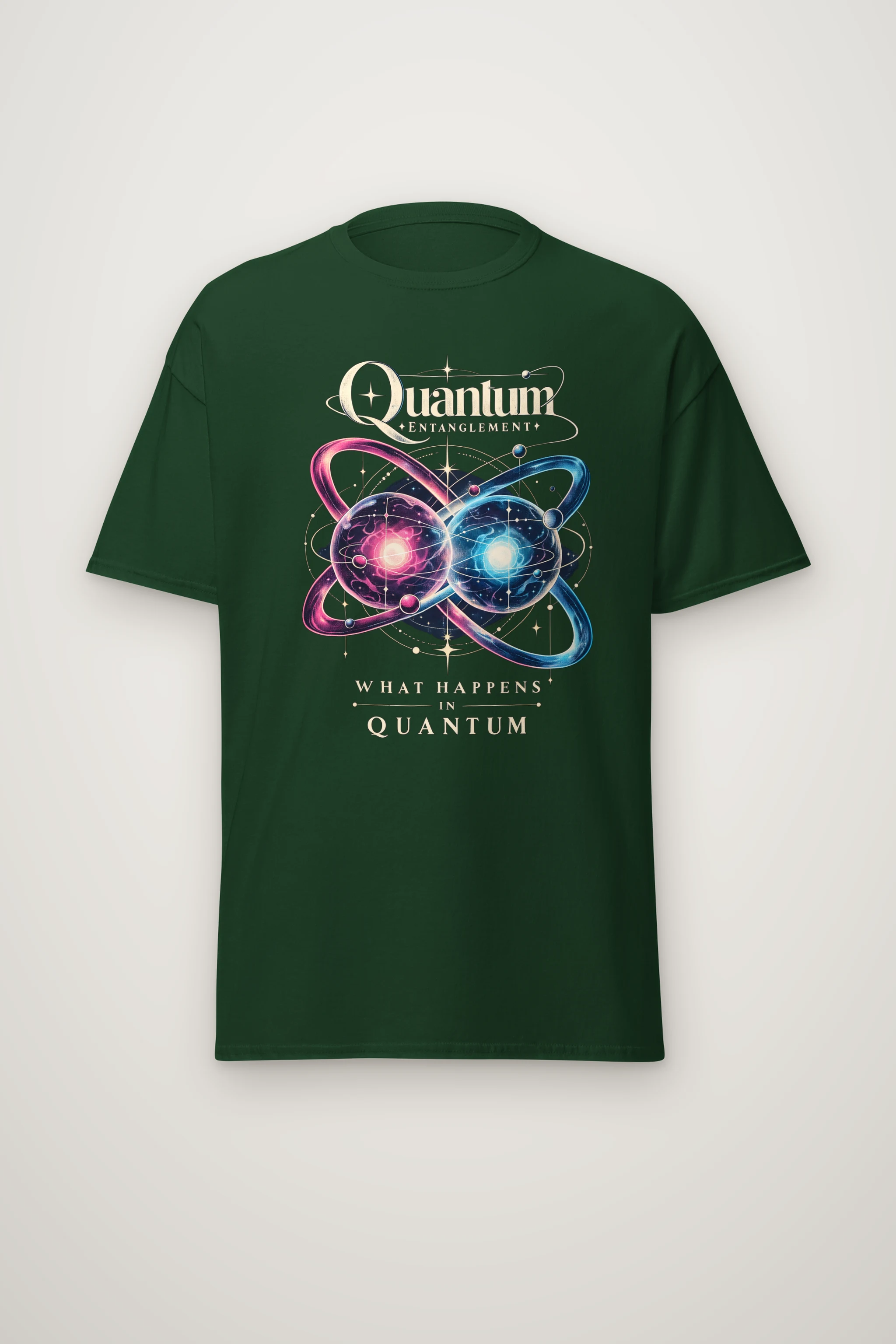 "Quantum Entanglement" Heavyweight Unisex Crewneck T-shirt