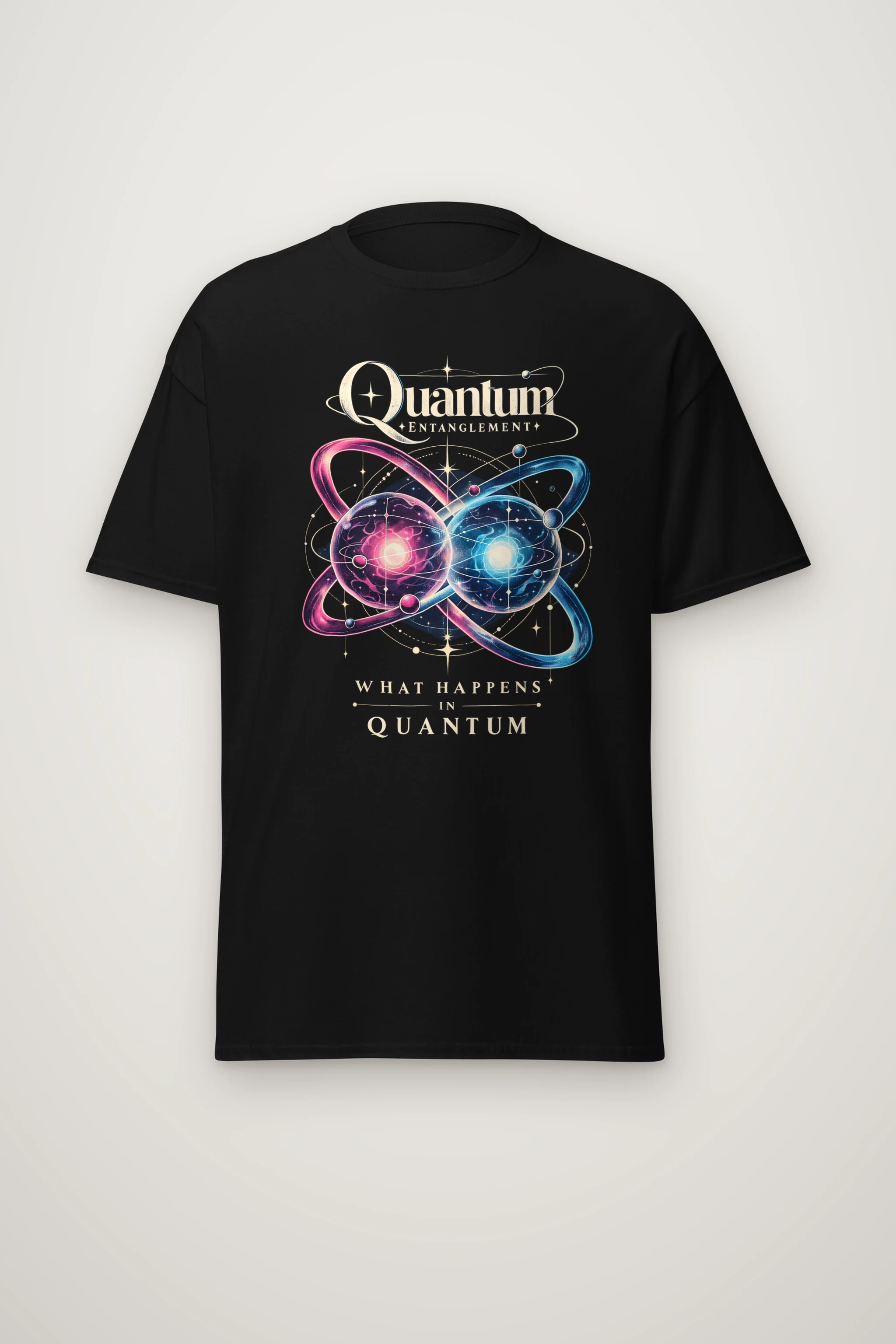 "Quantum Entanglement" Heavyweight Unisex Crewneck T-shirt