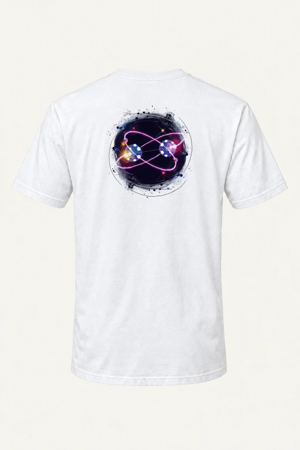 "Quantum Entanglement" Heavyweight Unisex Crewneck T-shirt | Gildan 5000
