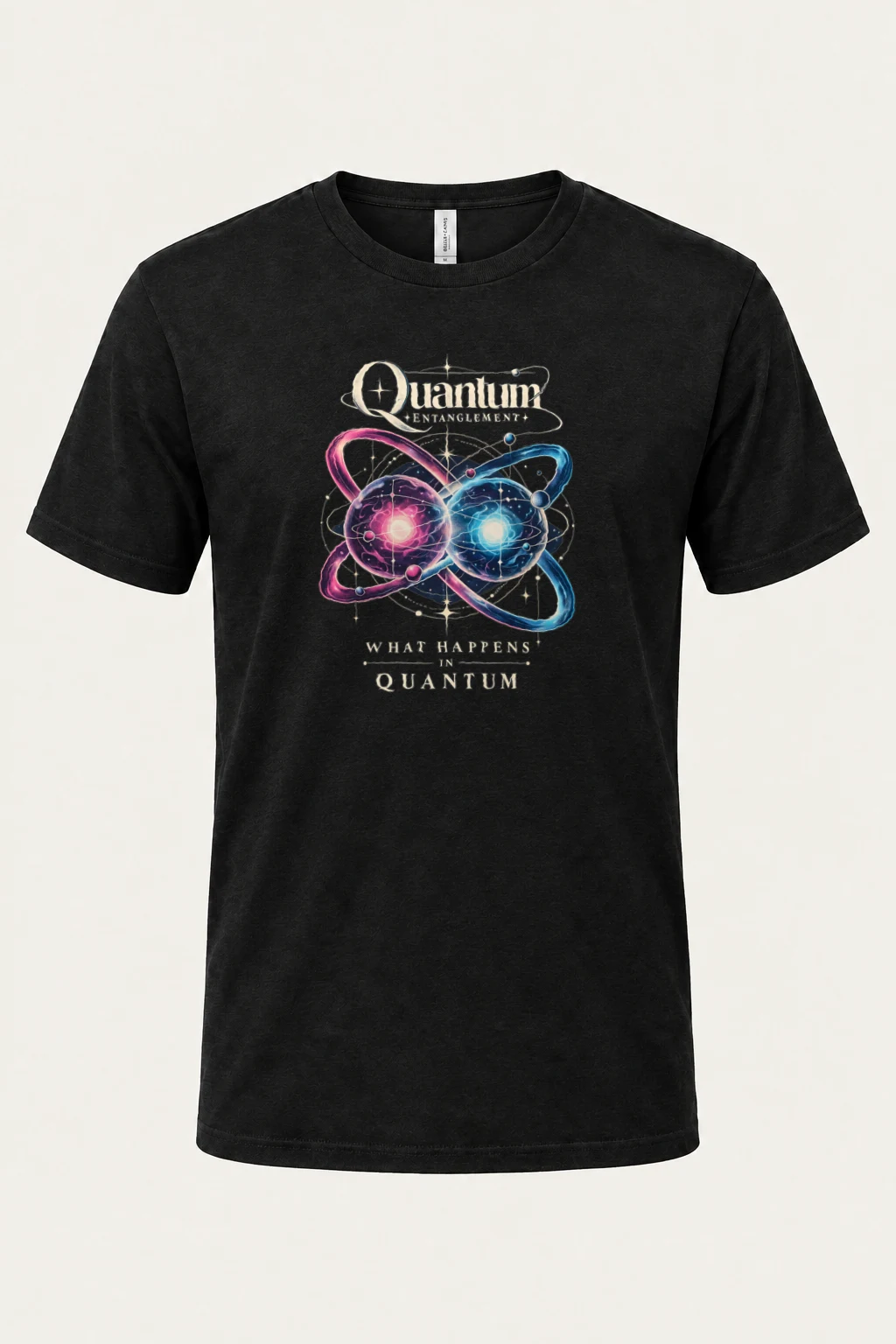 "Quantum Entanglement" Heavyweight Unisex Crewneck T-shirt | Gildan 5000