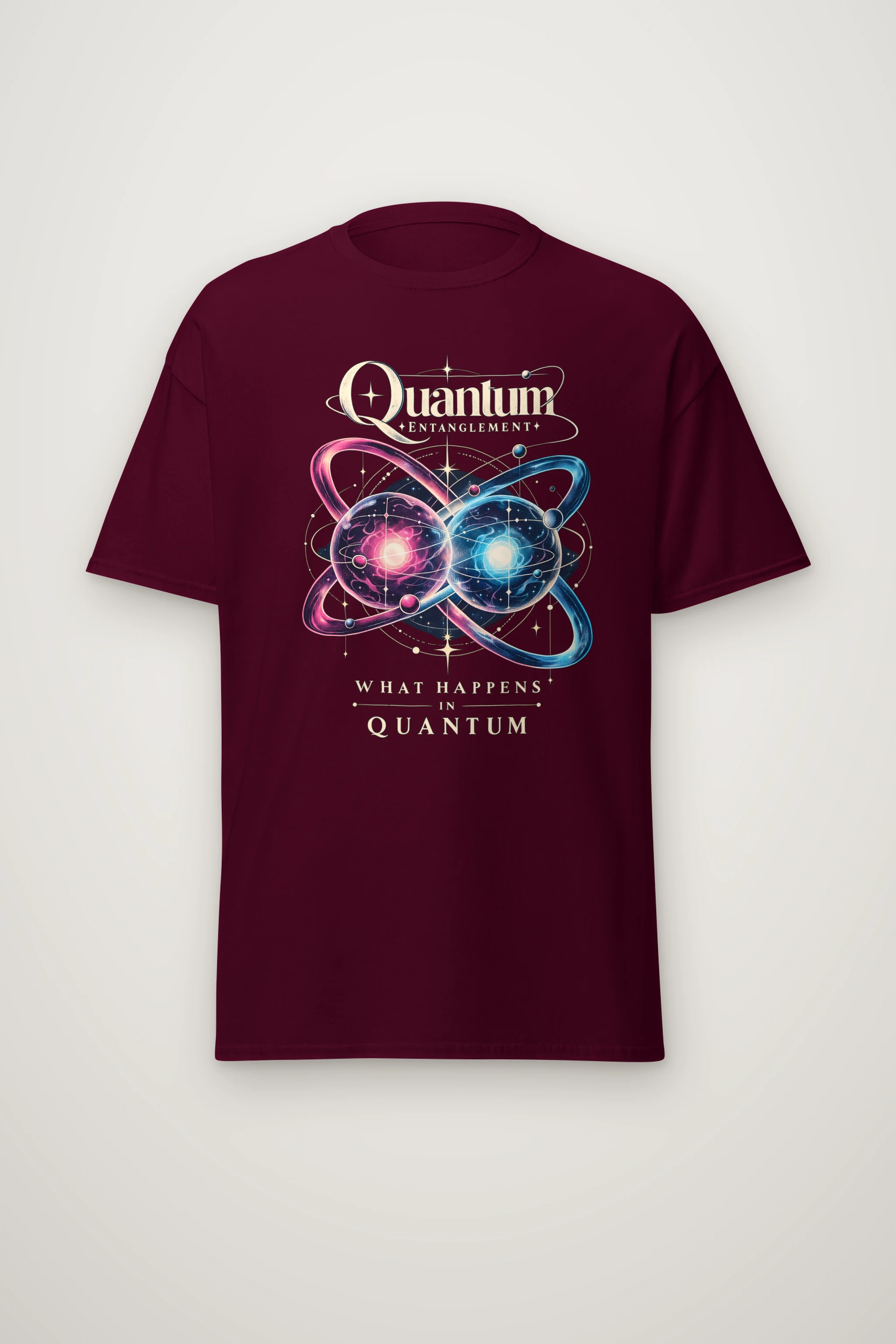 "Quantum Entanglement" Heavyweight Unisex Crewneck T-shirt