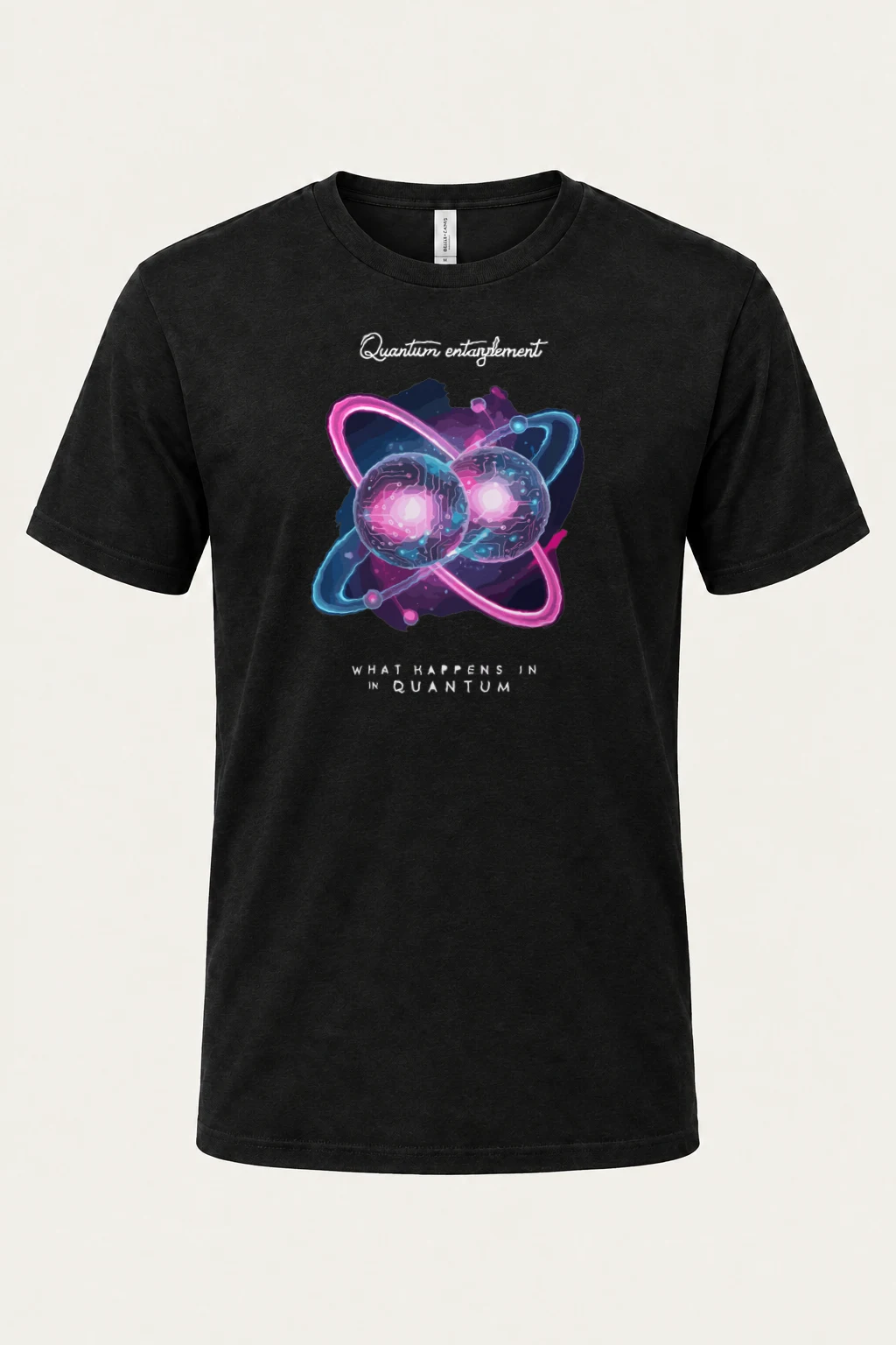 "Quantum Entanglement" Heavyweight Unisex Crewneck T-shirt | Gildan 5000