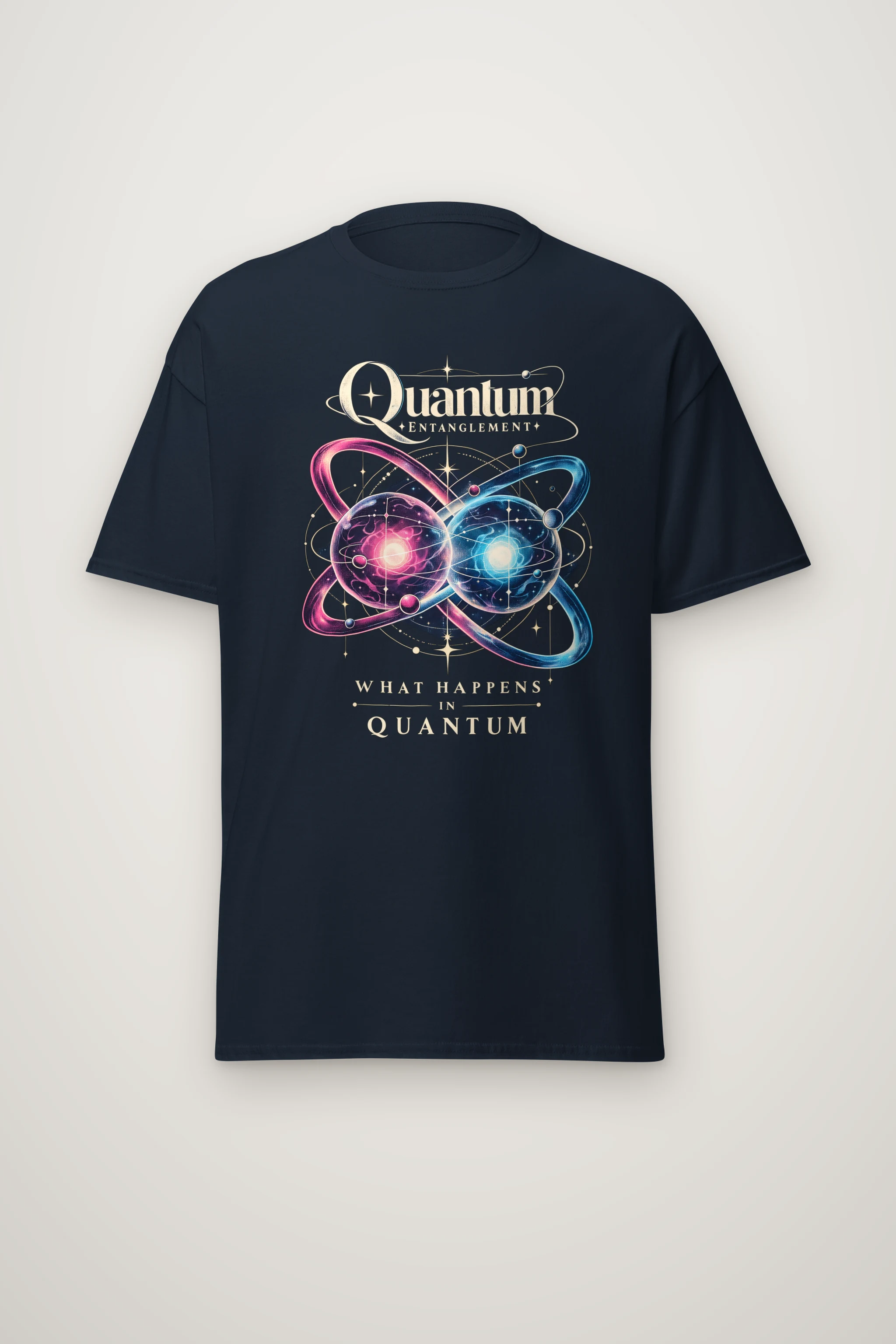 "Quantum Entanglement" Heavyweight Unisex Crewneck T-shirt