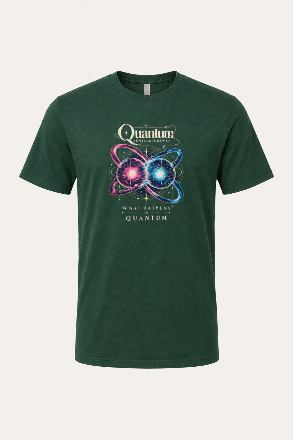 "Quantum Entanglement" Heavyweight Unisex Crewneck T-shirt | Gildan 5000