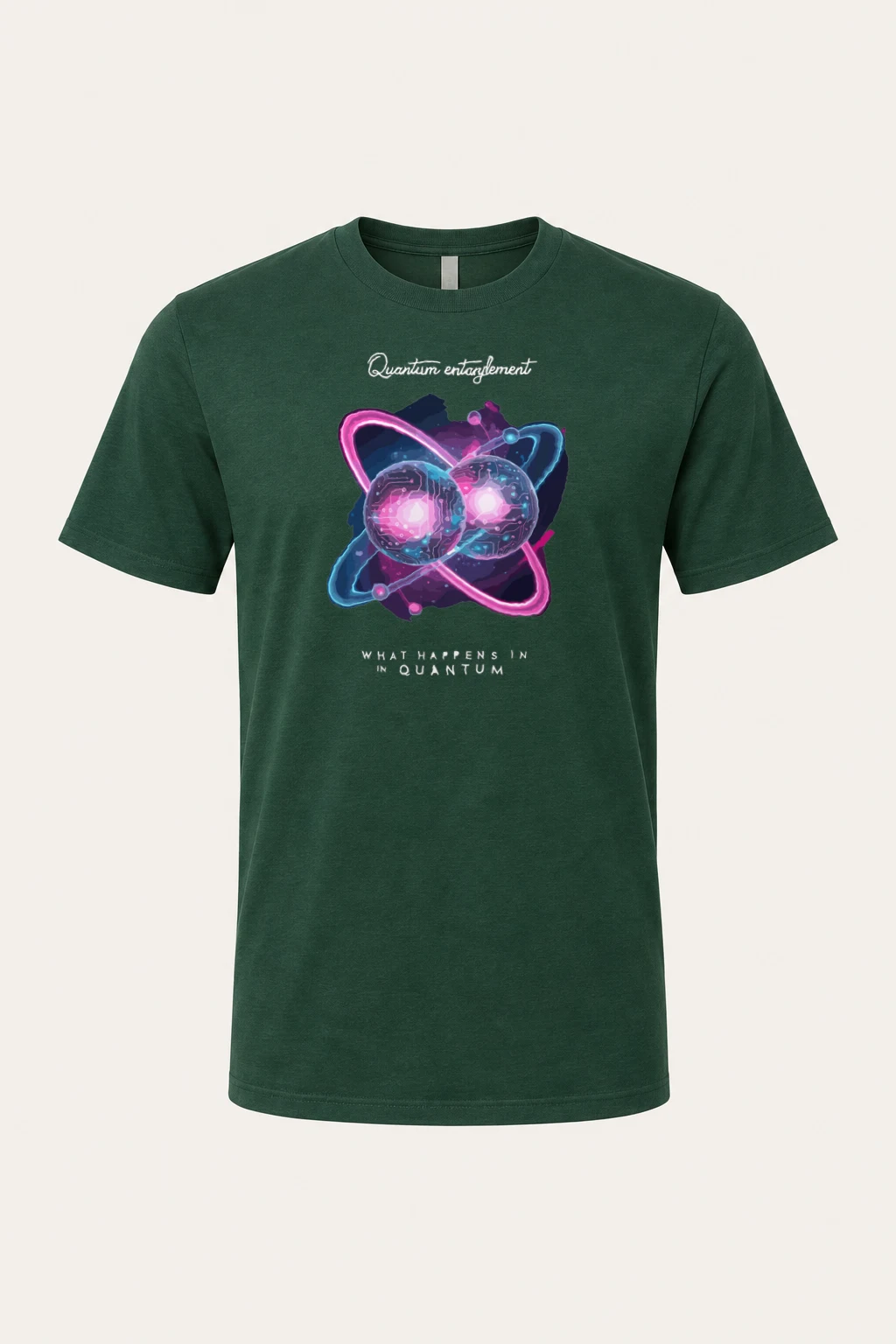 "Quantum Entanglement" Heavyweight Unisex Crewneck T-shirt | Gildan 5000