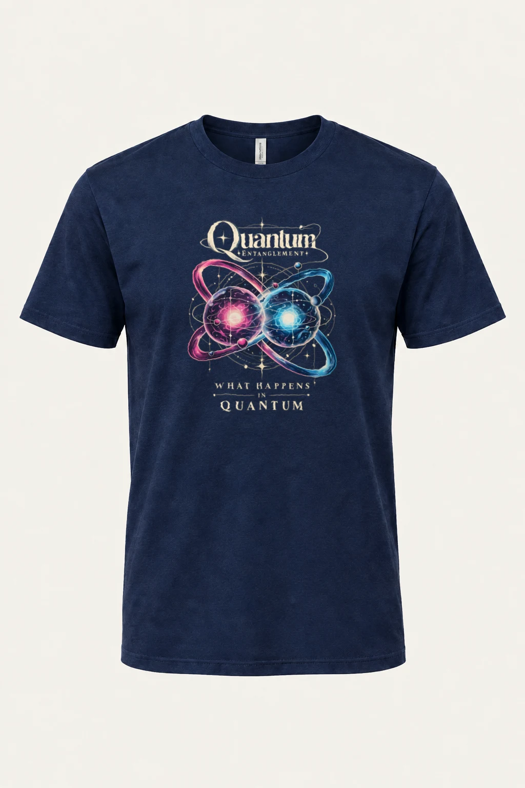 "Quantum Entanglement" Heavyweight Unisex Crewneck T-shirt | Gildan 5000