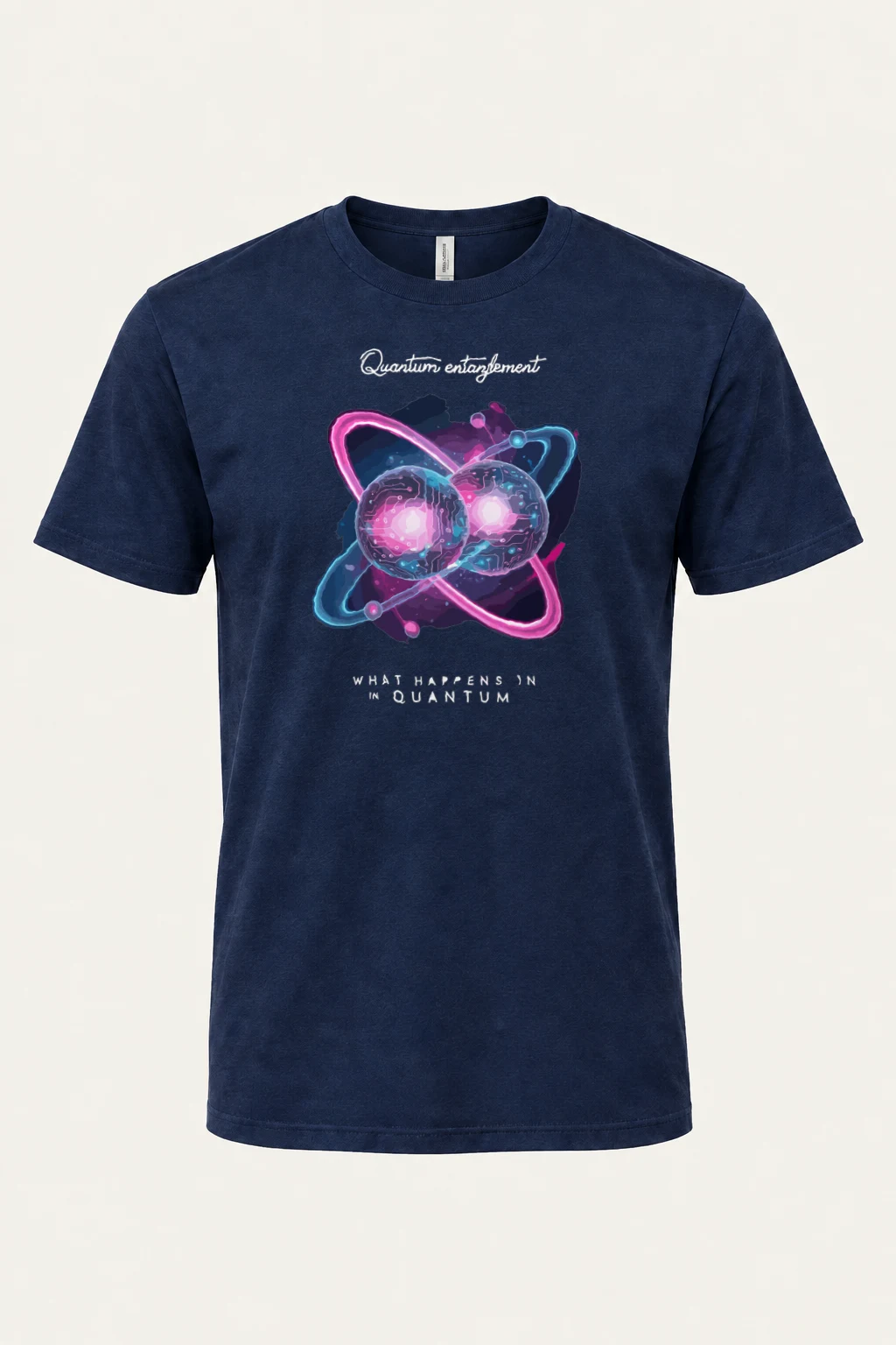 "Quantum Entanglement" Heavyweight Unisex Crewneck T-shirt | Gildan 5000