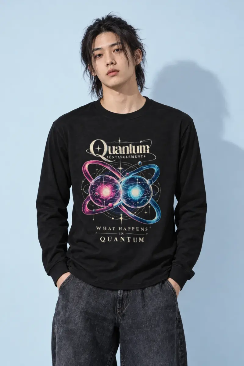 "Quantum Entanglement" Unisex Longsleeve T-shirt