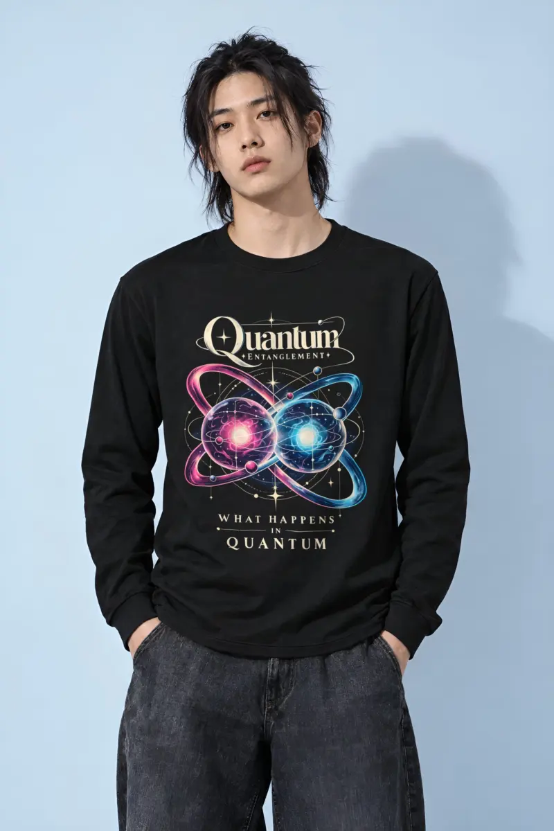 "Quantum Entanglement" Unisex Longsleeve T-shirt
