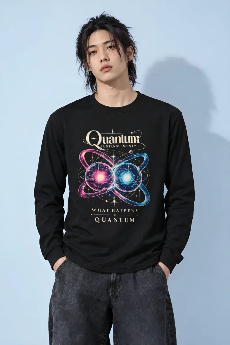 "Quantum Entanglement" Unisex Longsleeve T-shirt