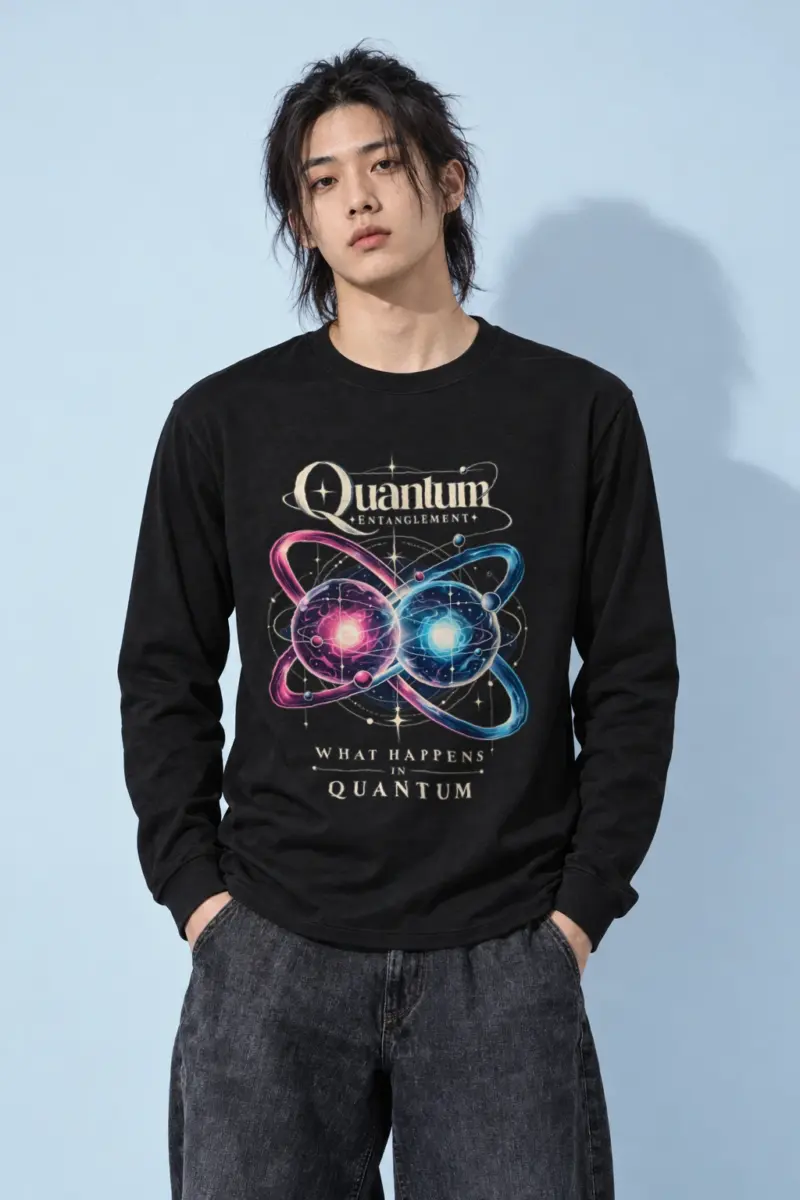 "Quantum Entanglement" Unisex Longsleeve T-shirt